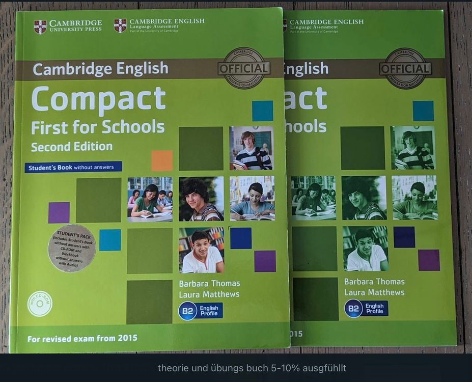 Compact B2 Cambridge English Student‘s And Work‘s Books | Kaufen Auf ...