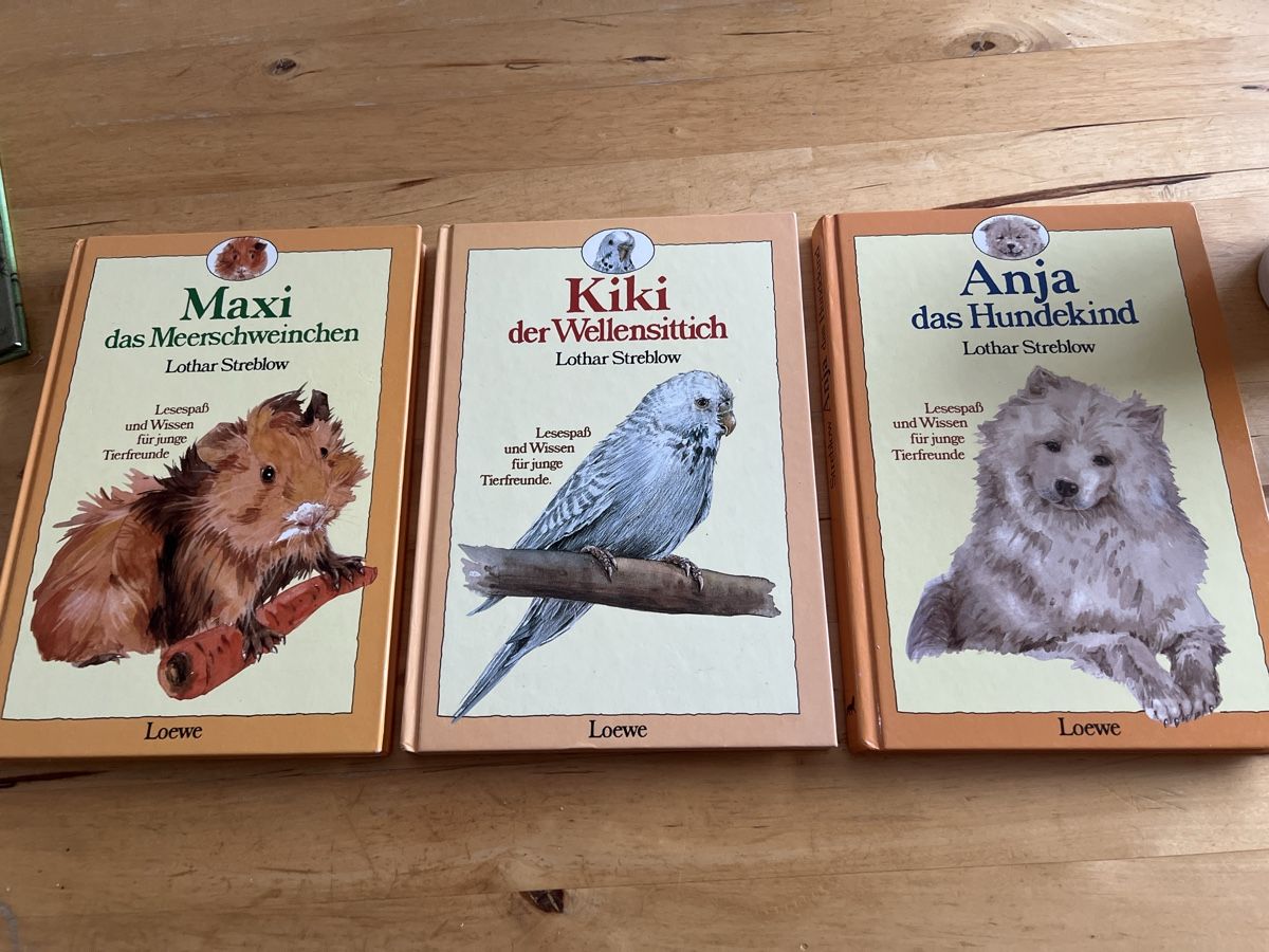 Libri: Loewe Tierbuch-Set: Maxi, Kiki, Anja – Usato da Wettingen venduto da Mbdc