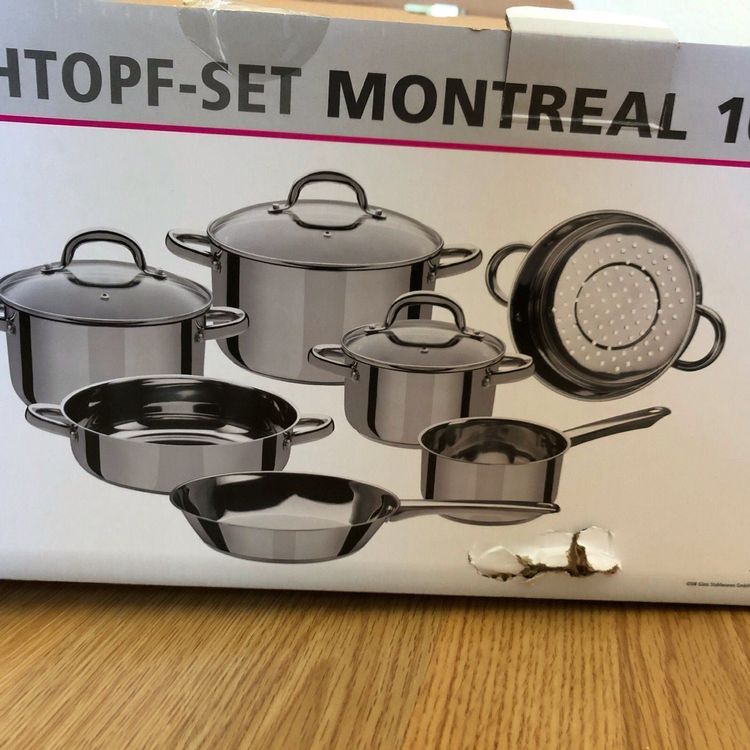 Neu 7-teilig, Montreal Kochtopf-Set Kaufen GSW auf | Ricardo