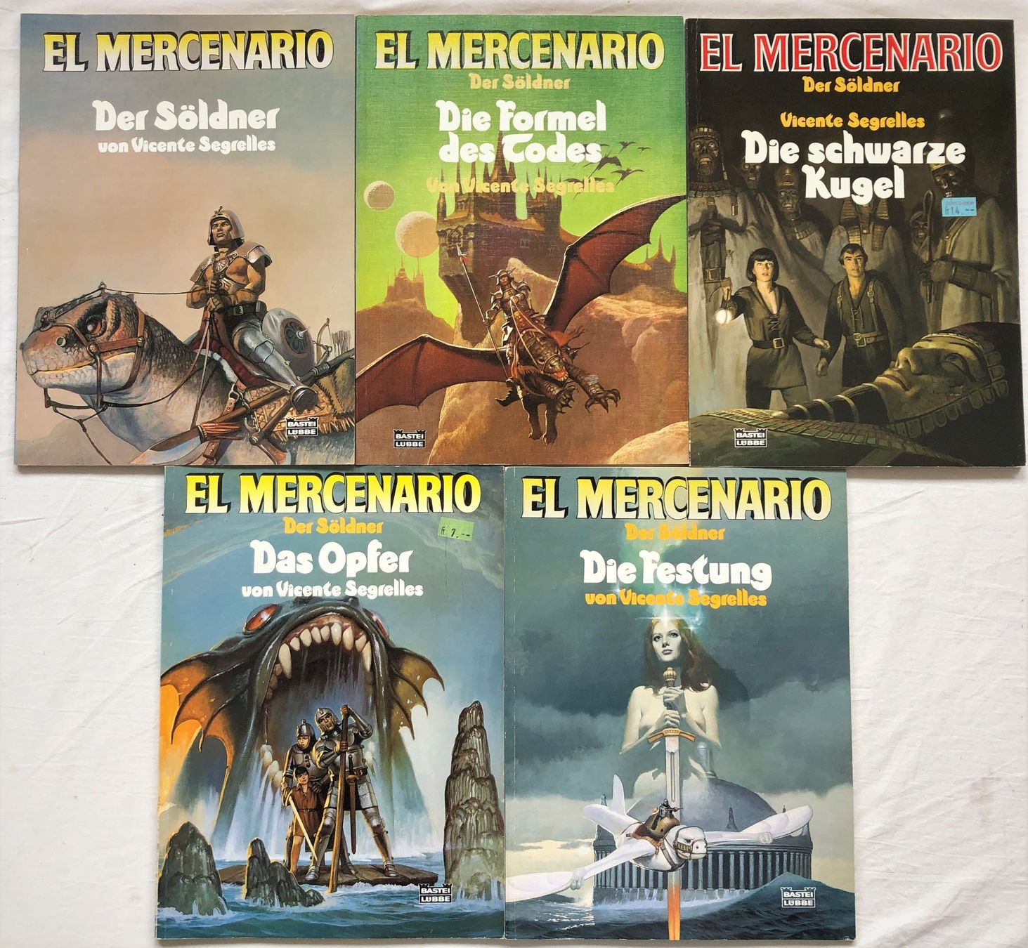 Fumetti: 5x EL MERCENARIO - Bastei Verlag – Usato da Schaffhausen venduto da durruti