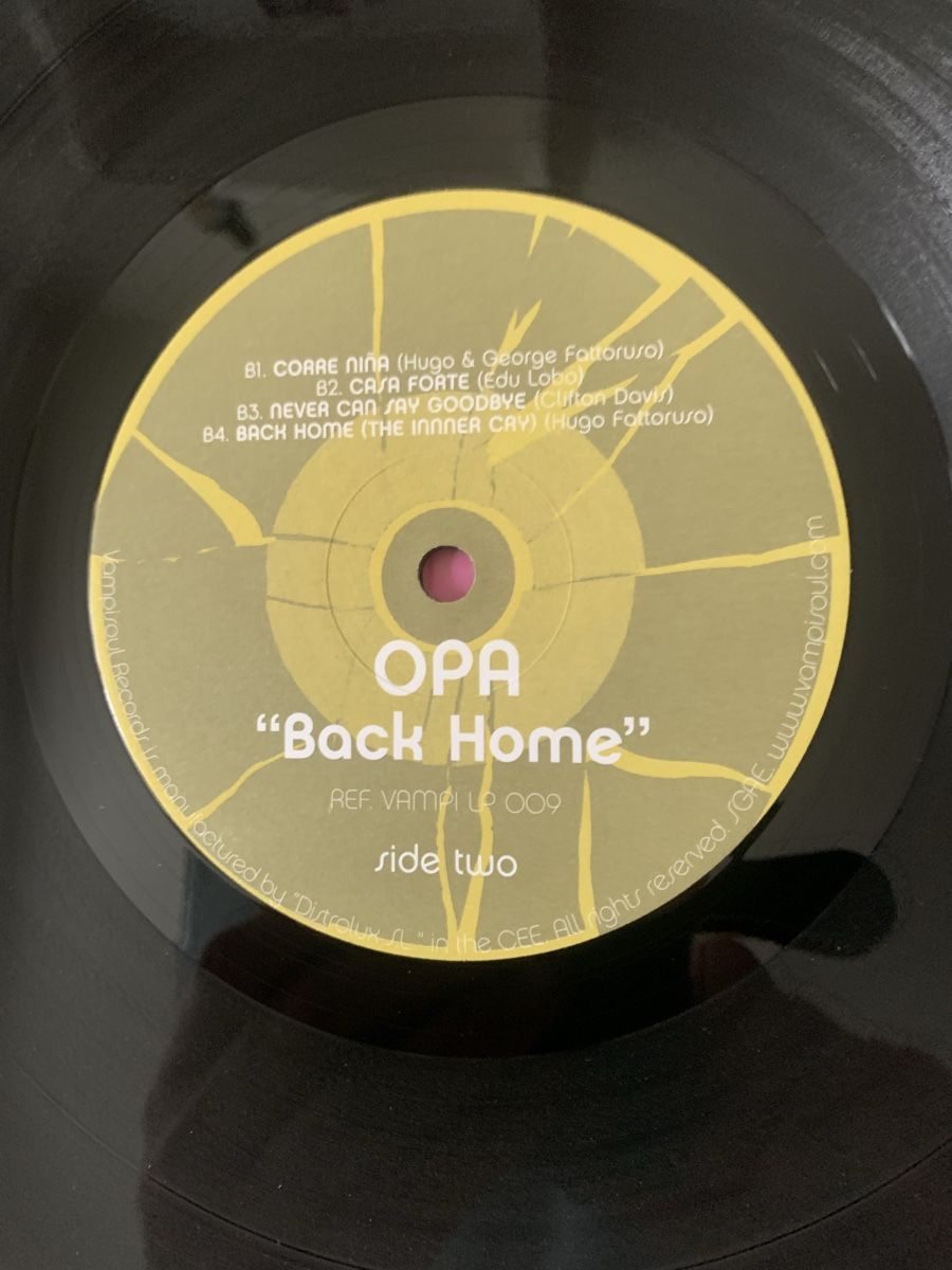 Dischi in vinile: OPA/Back Home-Lost Session (Hugo Fattoruso) – Usato da lausanne venduto da Ccheche 2
