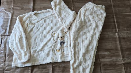 Kuschliger 2-Teiler TEDDY - 3XL - Pyjama 🐻 9️⃣
