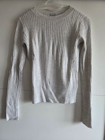 ZEBRA Top manche longue gris clair - Taille XS