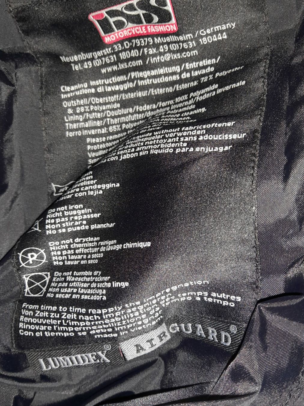 IXS Hosen: iXS Premium Herren-Motorradhose Gr.56 mit Thermofutter – Neu (gemäss Beschreibung) aus Luterbach von wanaka 8