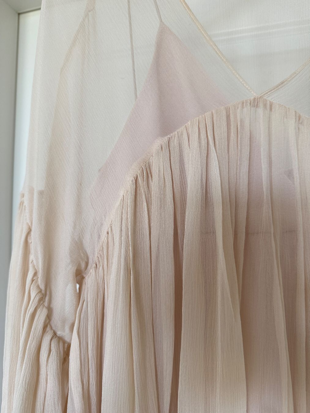 Vestiti: Sublime robe en soie rose poudré – Usato da giffers venduto da sev_c9x9 3