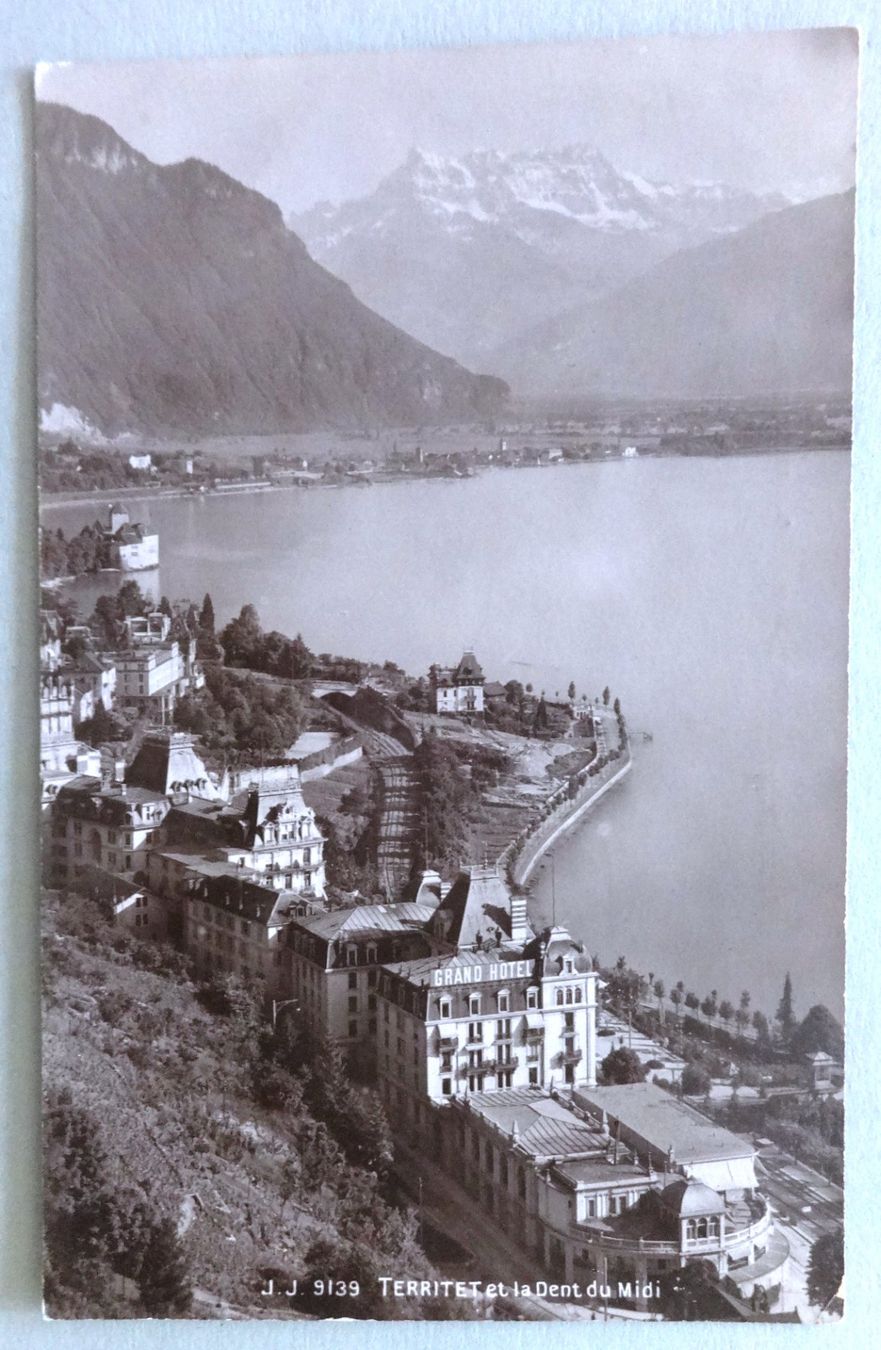 Cartoline postali: Territet et la Dent du Midi – Usato da Fétigny venduto da Billy2miny