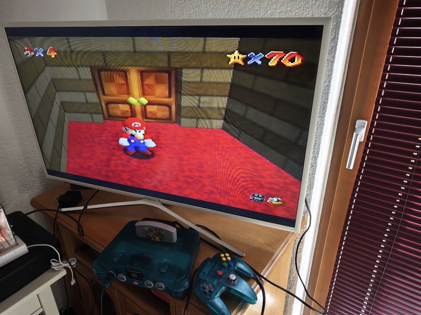 Nintendo Konsolen: Nintendo 64 transparent türkis mit 5 Games – Gebraucht aus Leibstadt von Rova 1