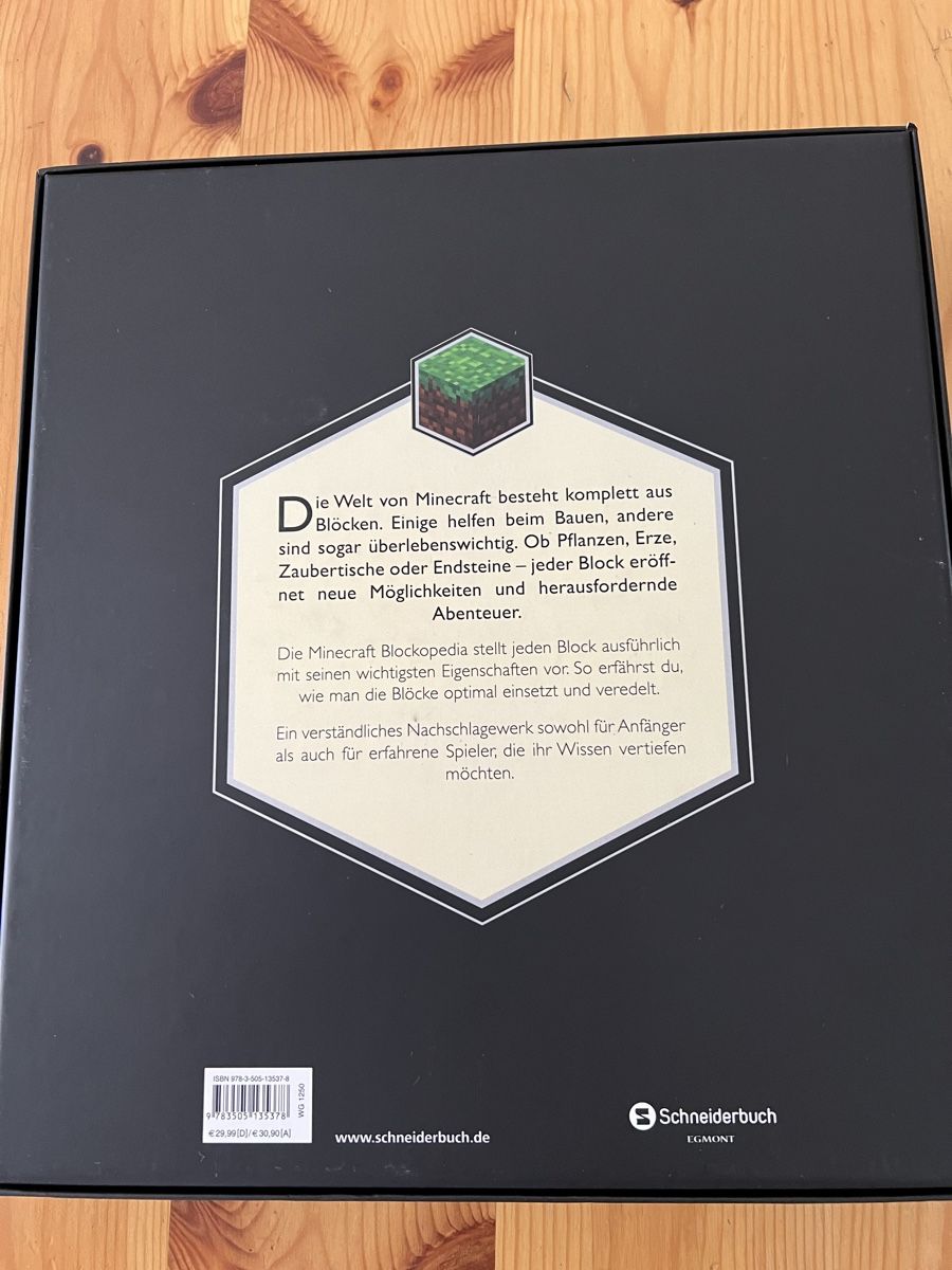 Libri: Buch Minecraft Blockopedia gebunden Neu – Nuovo (secondo la descrizione) da Basel venduto da veralt 5