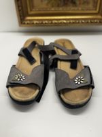 Damen Sandalen, grau, wenig getragen, Grösse 39, Sommer