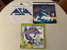 ASIA tolle Single Kult Hit Top CARL PALMER EMERON LAKE 80's