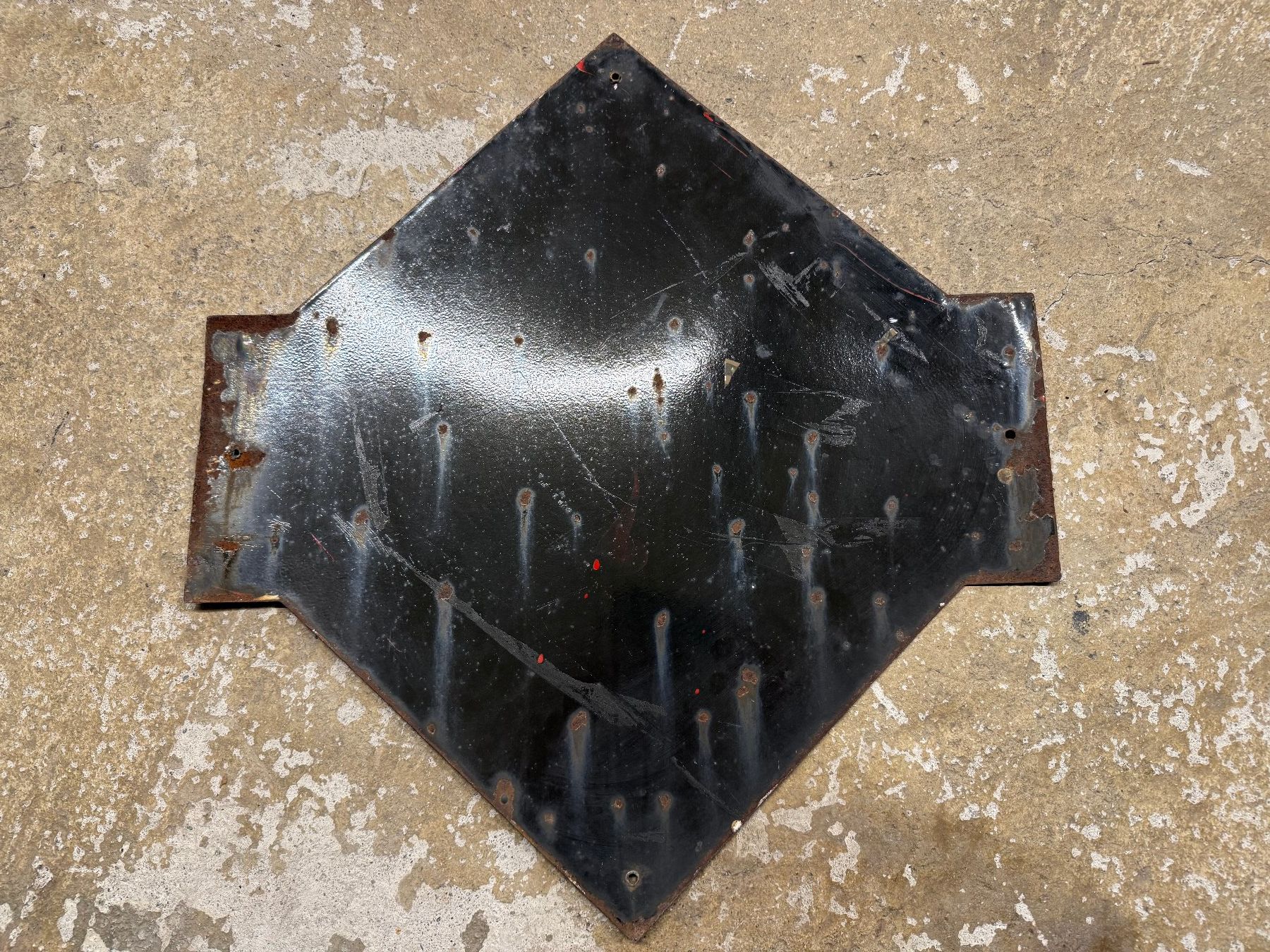 Eternit Insegne: Plaque émaillée Eternit – Usato da Commugny venduto da LeWill 3