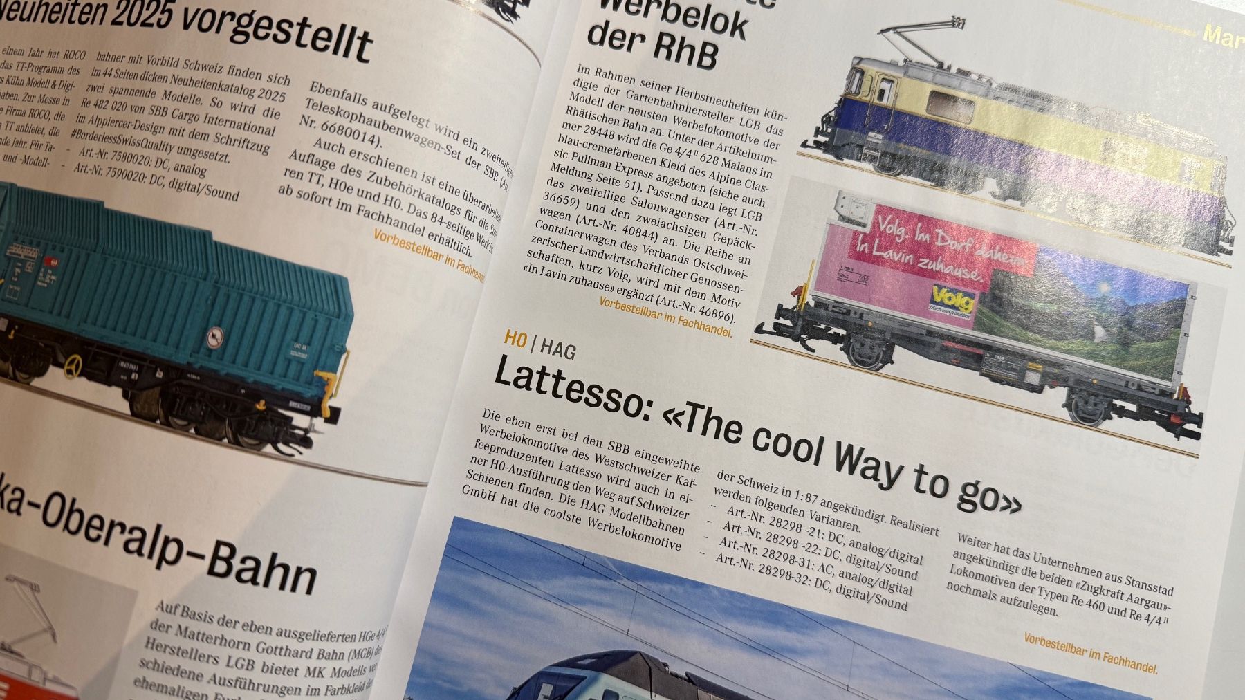Riviste & Magazine: Loki Schweizer Modellbahnmagazin 11/2024 – Nuovo (secondo la descrizione) da Samedan venduto da Gischpel25 3