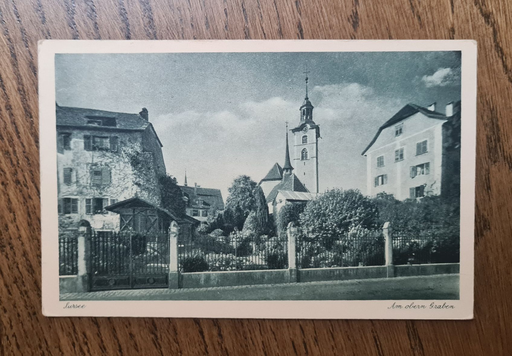 Cartoline postali: Sursee, Oberer Graben – Usato da Ebikon venduto da Donar50