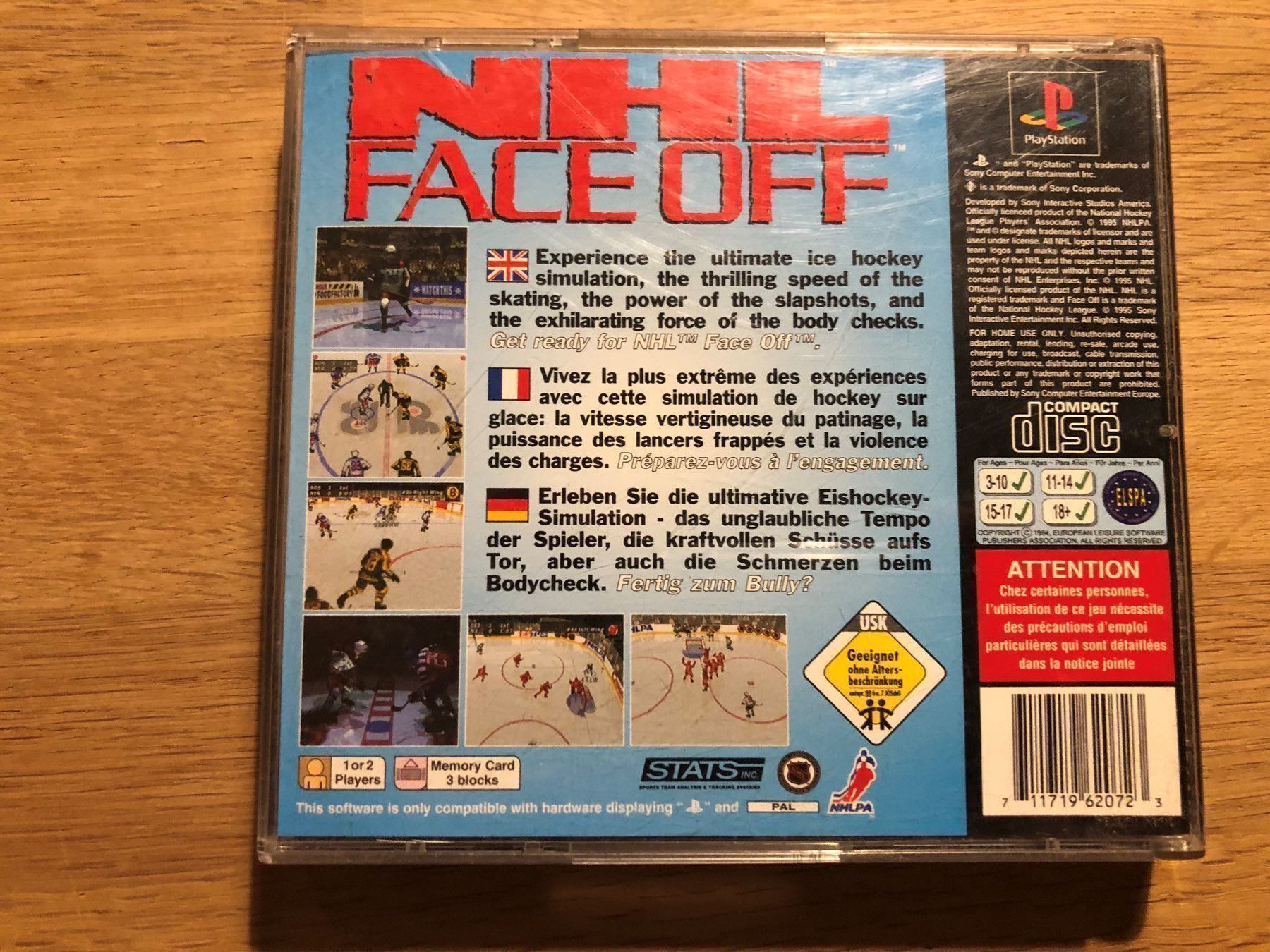 Sony Giochi: NHL Face off für PSX – Usato da Kestenholz venduto da Matti_09 1