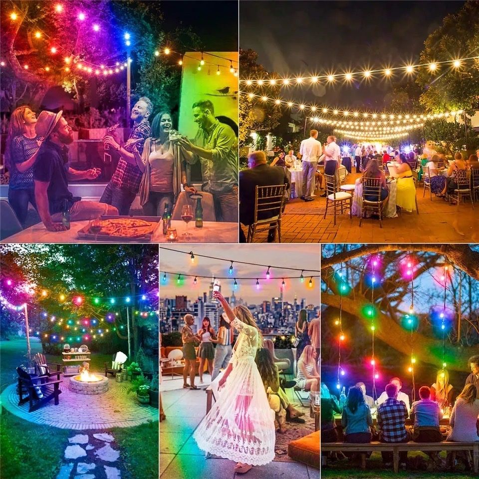 Ghirlande e barre luminose: LED Lichterkette / 15 Meter /RGB – Usato da Oberuzwil venduto da MusicMinimax 6