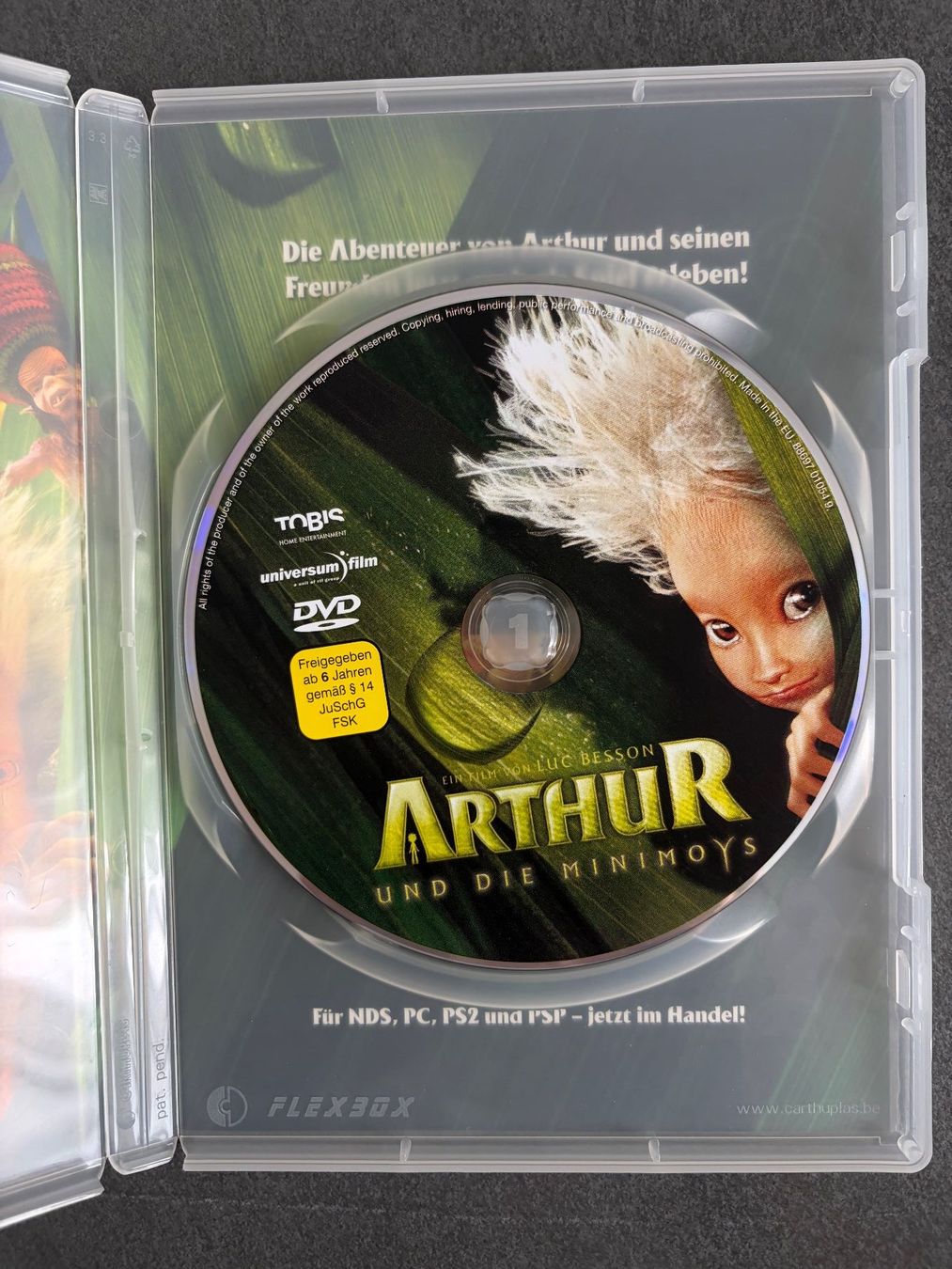 Alle DVDs: DVD Arthur und die Minimoys – Gebraucht aus Beinwil am See von den_p9db 2