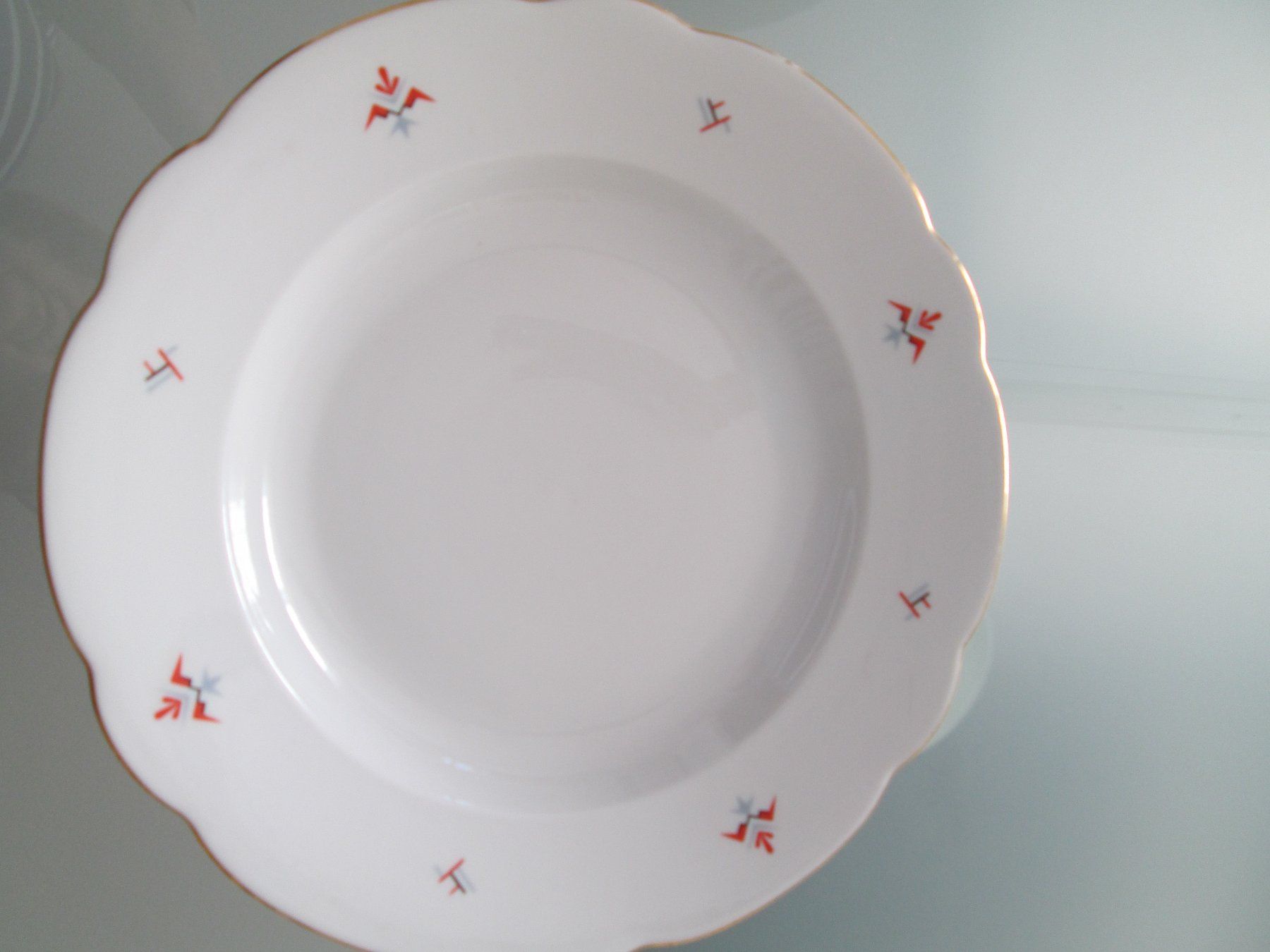 Assiettes: 2 Antik Grosse Teller Durchmesser 30 cm BAVARIA – D'occasion à Movelier par ddomenika 1