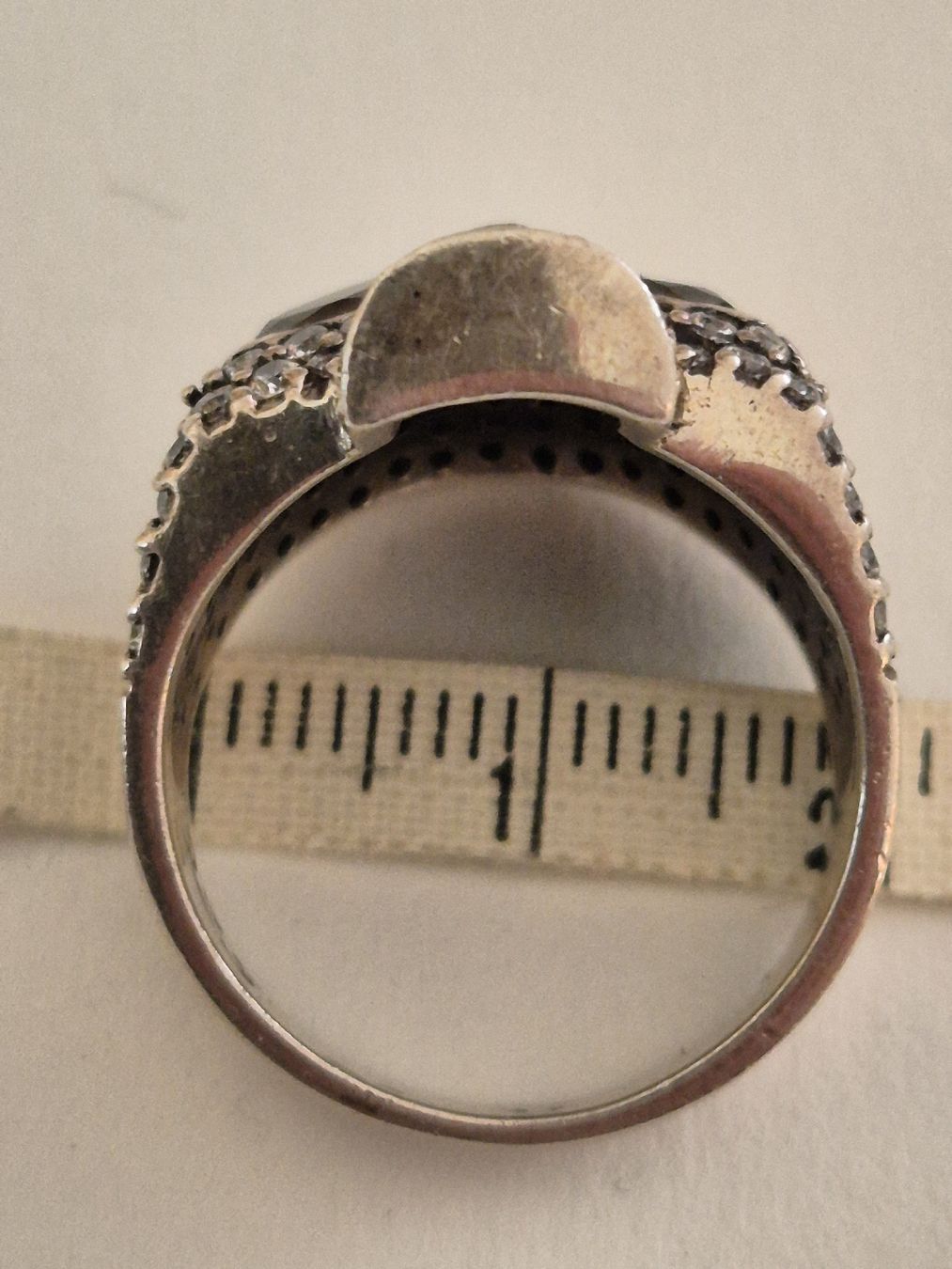 Anelli: Ring Totenkopf Sterling Silber 925 Damenring – Usato da Russikon venduto da eunicetungol 1
