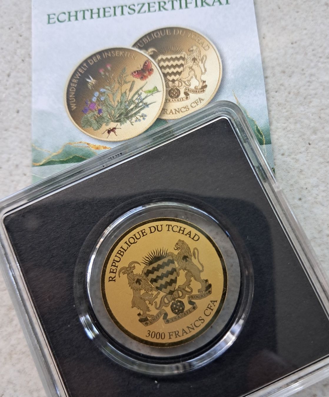 Tutti le monete: Goldmünze 1/500 OZ Gold – Nuovo e nell'imballaggio originale da Weinfelden venduto da shopping-island 1