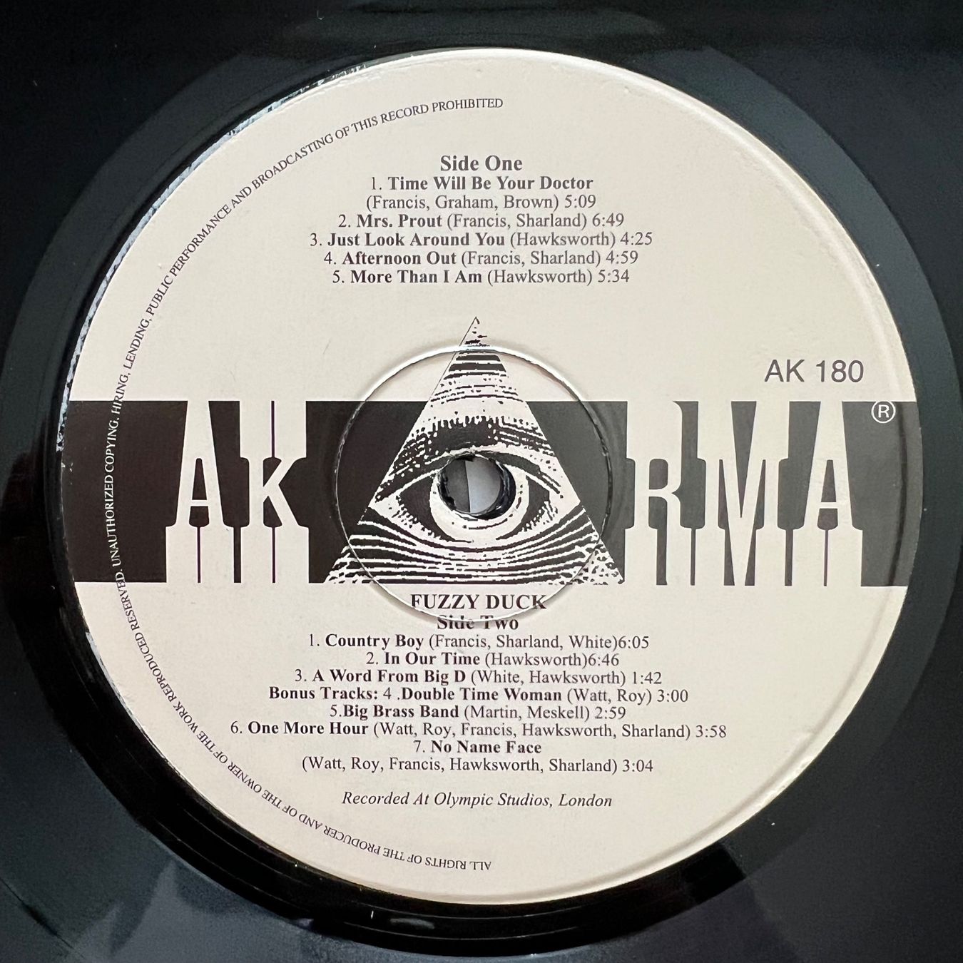 Schallplatten: Fuzzy Duck - Same // Italy Press. 2001 - RE von 1971 - TOP – Neu (gemäss Beschreibung) aus Gais von soundcave57 2