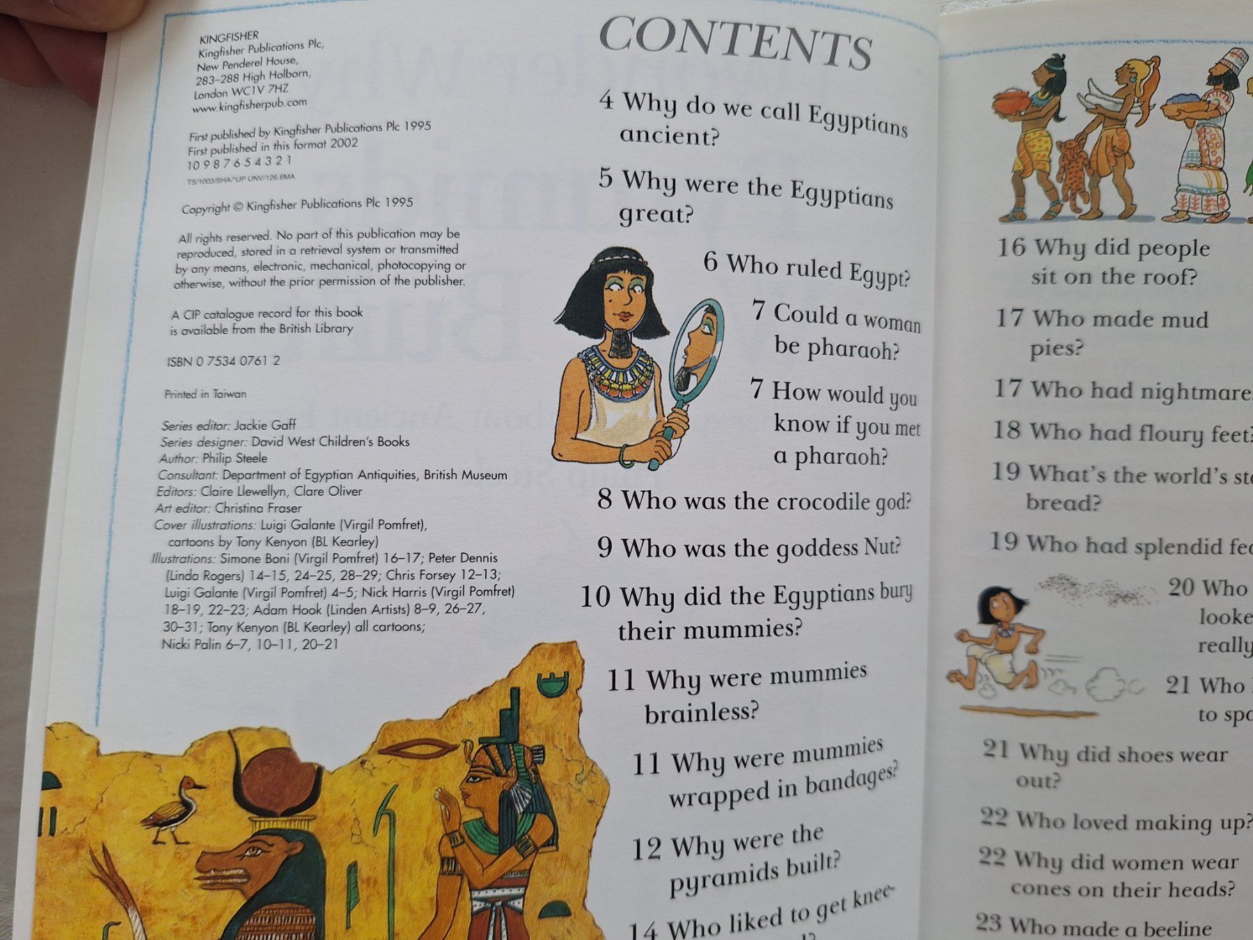 Bücher: I wonder why pyramids were built – Gebraucht aus Spreitenbach von misi.m 2