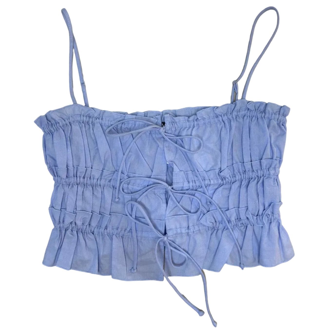 Zara Tops: Zara Blouse Top with Bows – Neuf (Voir description) à St. Gallen par look-twice