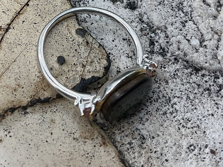 Ringe: A molith Ring in Sterlingsilber, Gr.56 – Neu (gemäss Beschreibung) aus Luzern von S.Kern01 5