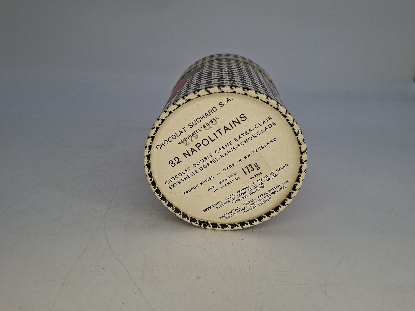 Suchard Dosen: vintage Suchard de Luxe Dose karton  – Gebraucht aus Erlach von silvia3235 4