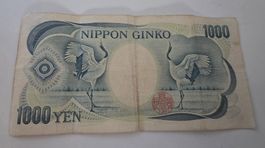1'000 Yen schein Japan 01.07.1976