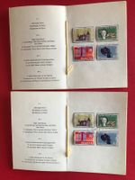 Briefmarken PTT Werbepostmarken 1958 gestempelt ungestempelt