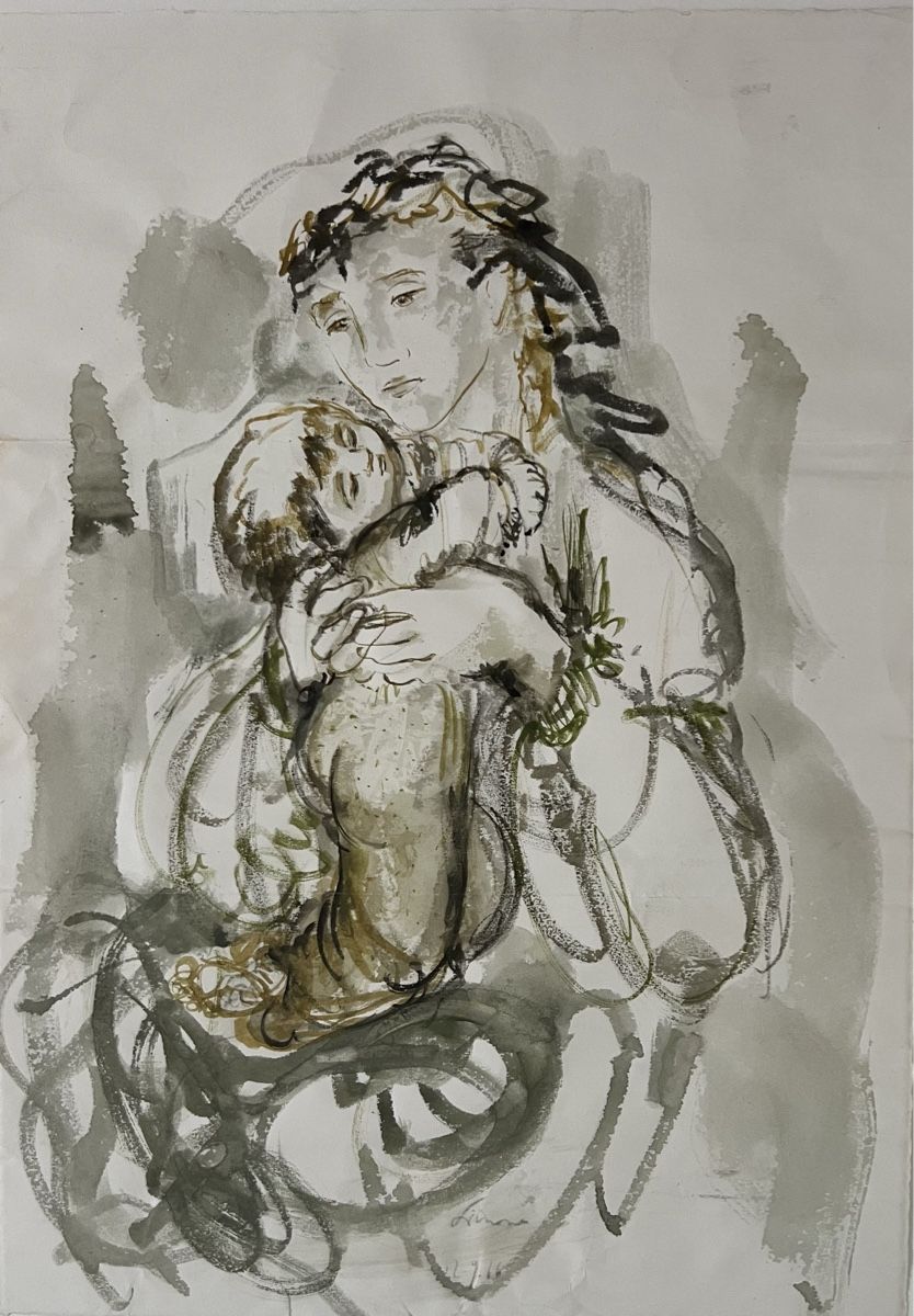 Dipinti: Simona Erni, Originalaquarell – Usato da Rain venduto da Pic-Ass 1