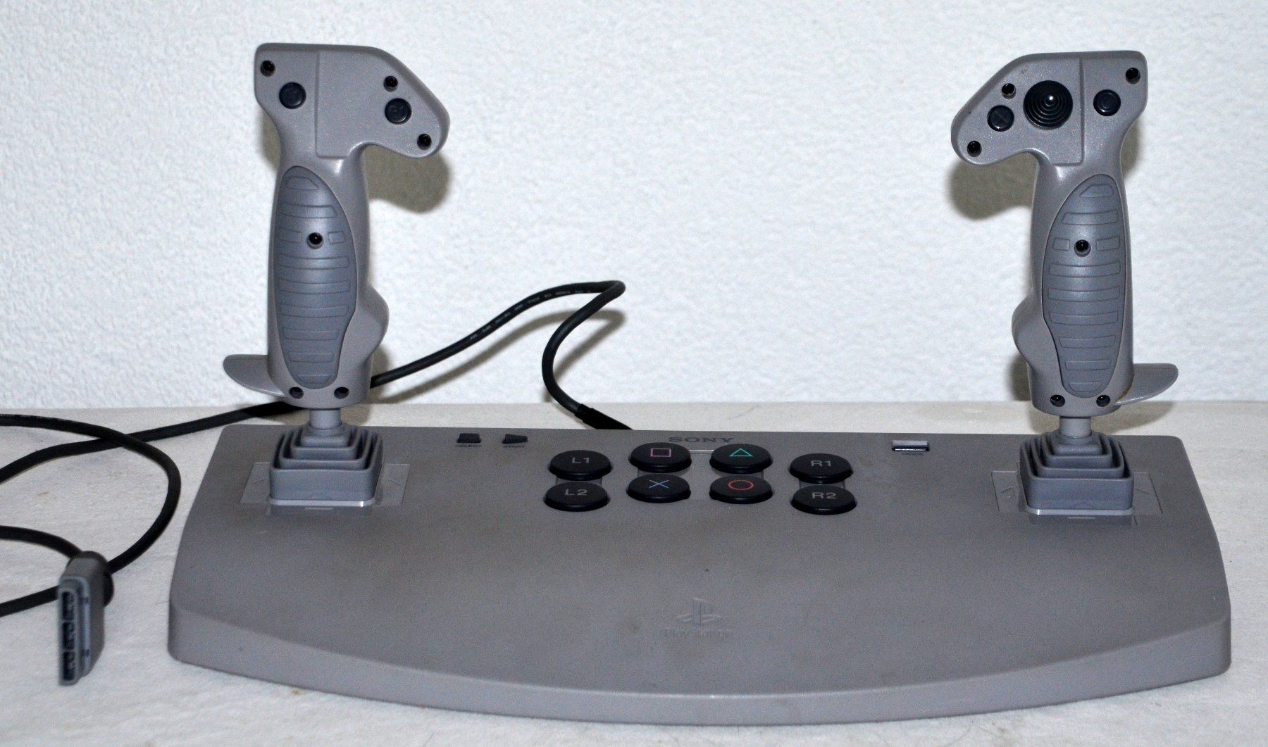 Sony Controller: Sony PlayStation PSX  PS1 Analog Flight Dual Joystick – Gebraucht aus Collonges von arashee