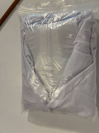 Radhose mit Trägern (Bib Shorts)  Weiss  Grösse XXL neu