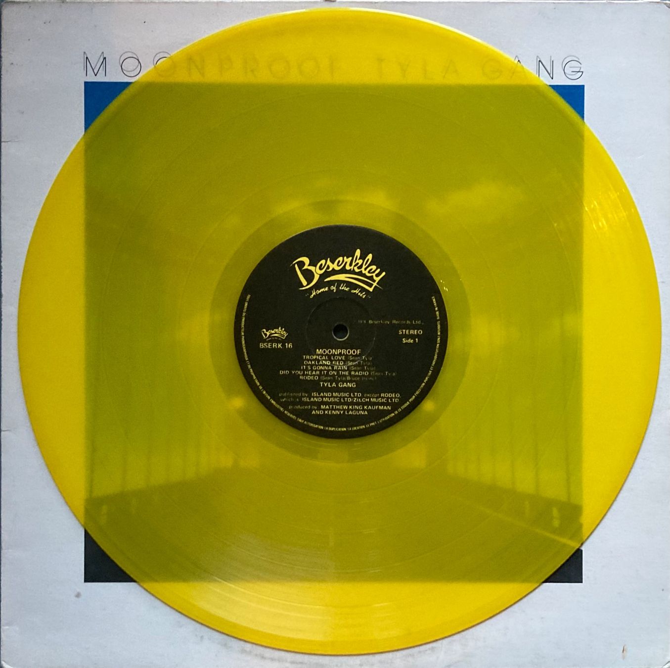 Schallplatten: TYLA GANG - MOONPROOF – Gebraucht aus Poliez-Pittet von Newtown-Records