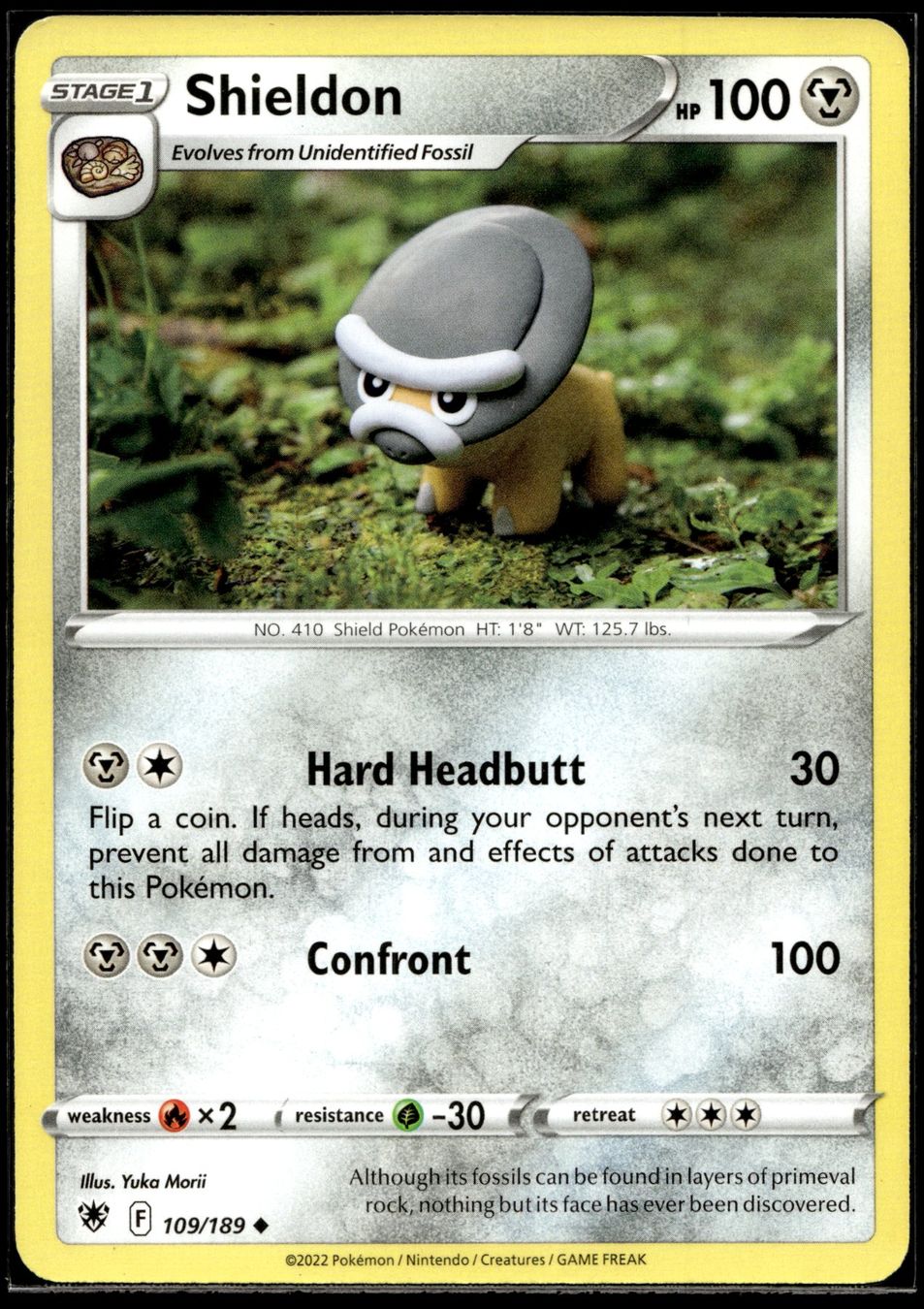 Pokémon Cartes à collectionner: Shieldon (ASR EN 109/189) – D'occasion à Affoltern am Albis par Chiesa_5