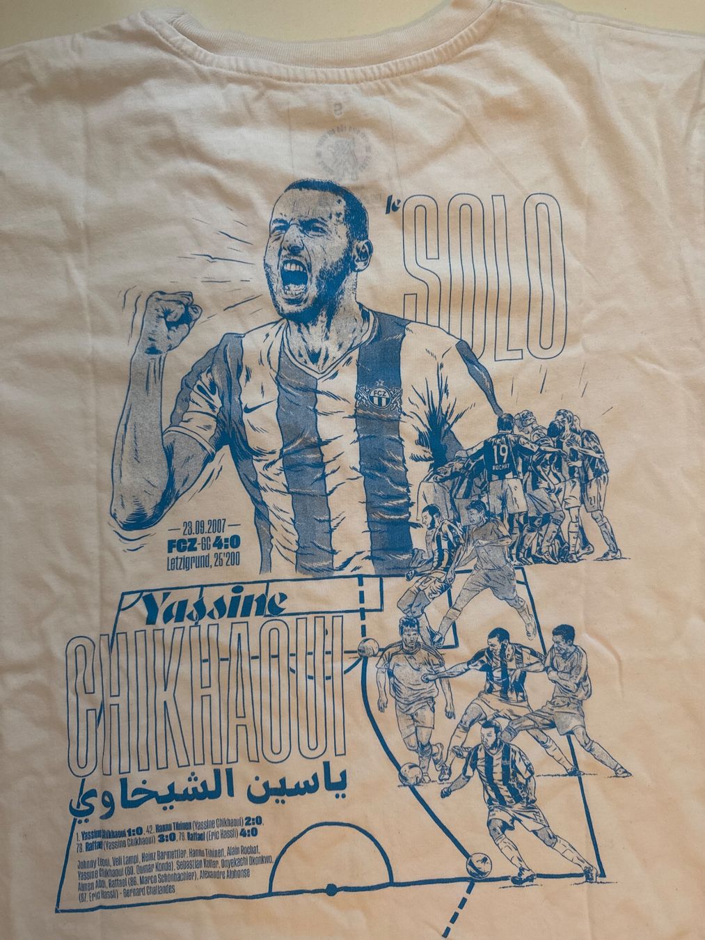 FCZ T-shirt: FCZ Chikhaoui Derby-Shirt – Nuovo (secondo la descrizione) da Richterswil venduto da Iukas.sch