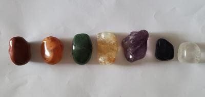 Minerali & Pietre curative: Chakra- Steine Set aus Peru – Nuovo (secondo la descrizione) da Lima- Peru venduto da Alpaka-Haus 1