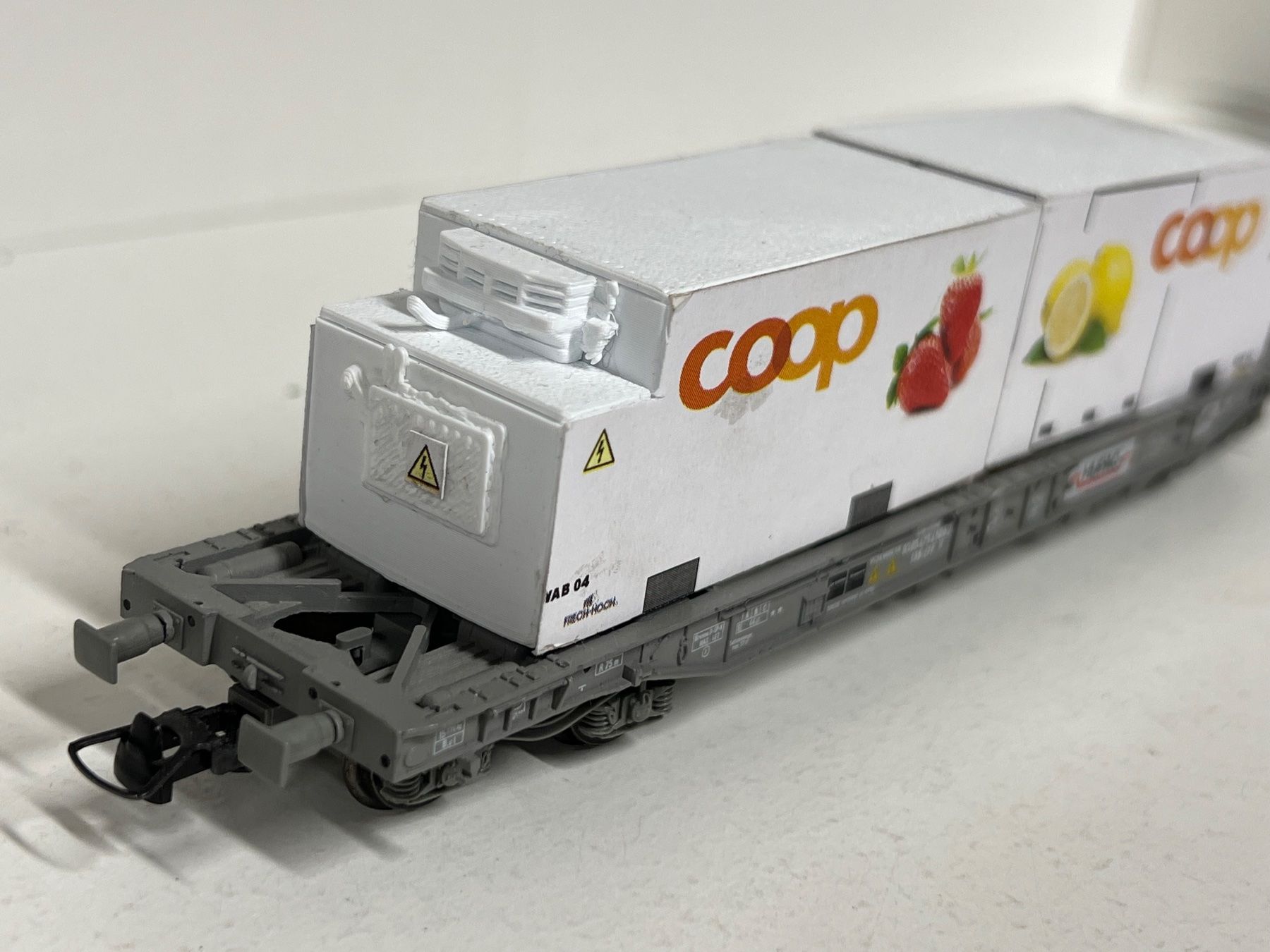 Roco Modelleisenbahnen: Roco Hupac Coop  H0 DC – Gebraucht aus Geroldswil von TopTrain54 2