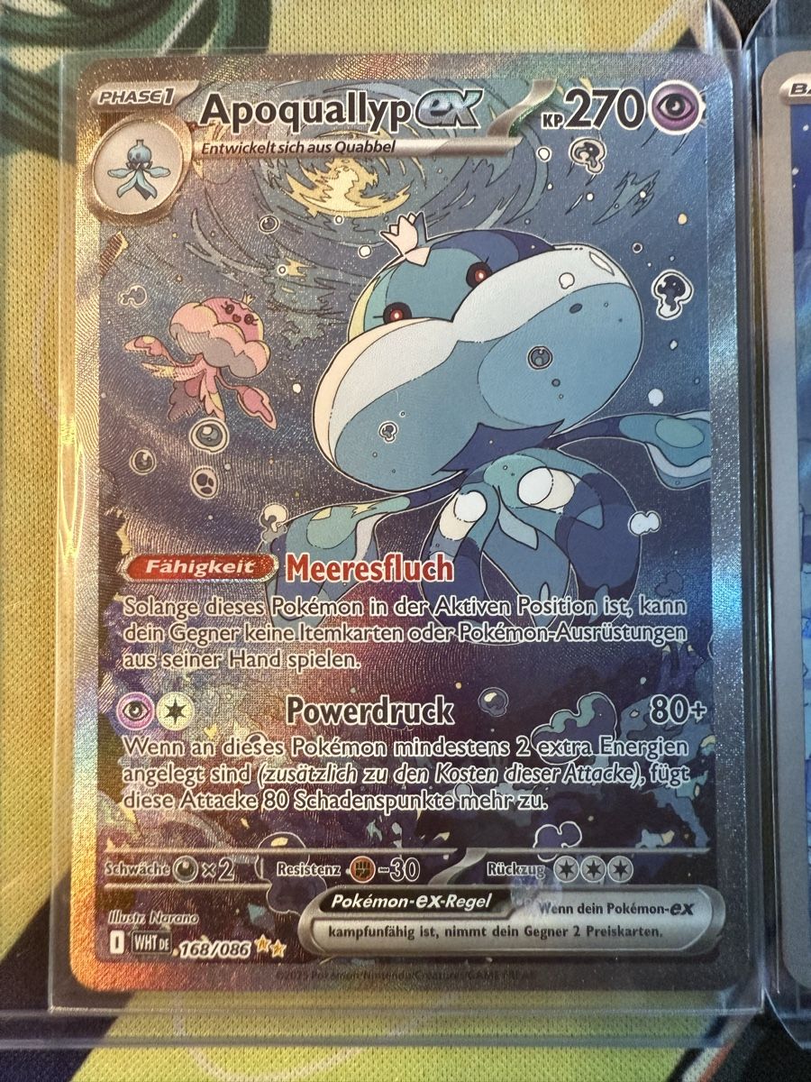 Pokémon Carte collezionabili: Quabbel & Apoquallyp ex (DE) Full Arts – Nuovo (secondo la descrizione) da Winterthur venduto da SvenSascha 2