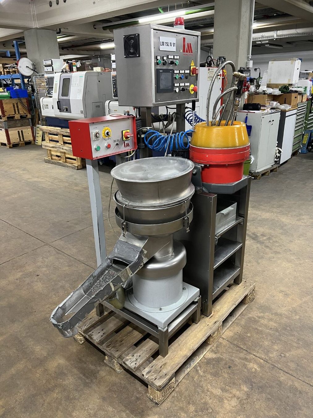 Altro per industria metallurgica: LM Turbo 15 Gleitschleifanlage – Usato da Zuchwil venduto da dragosmd-maschinen 6