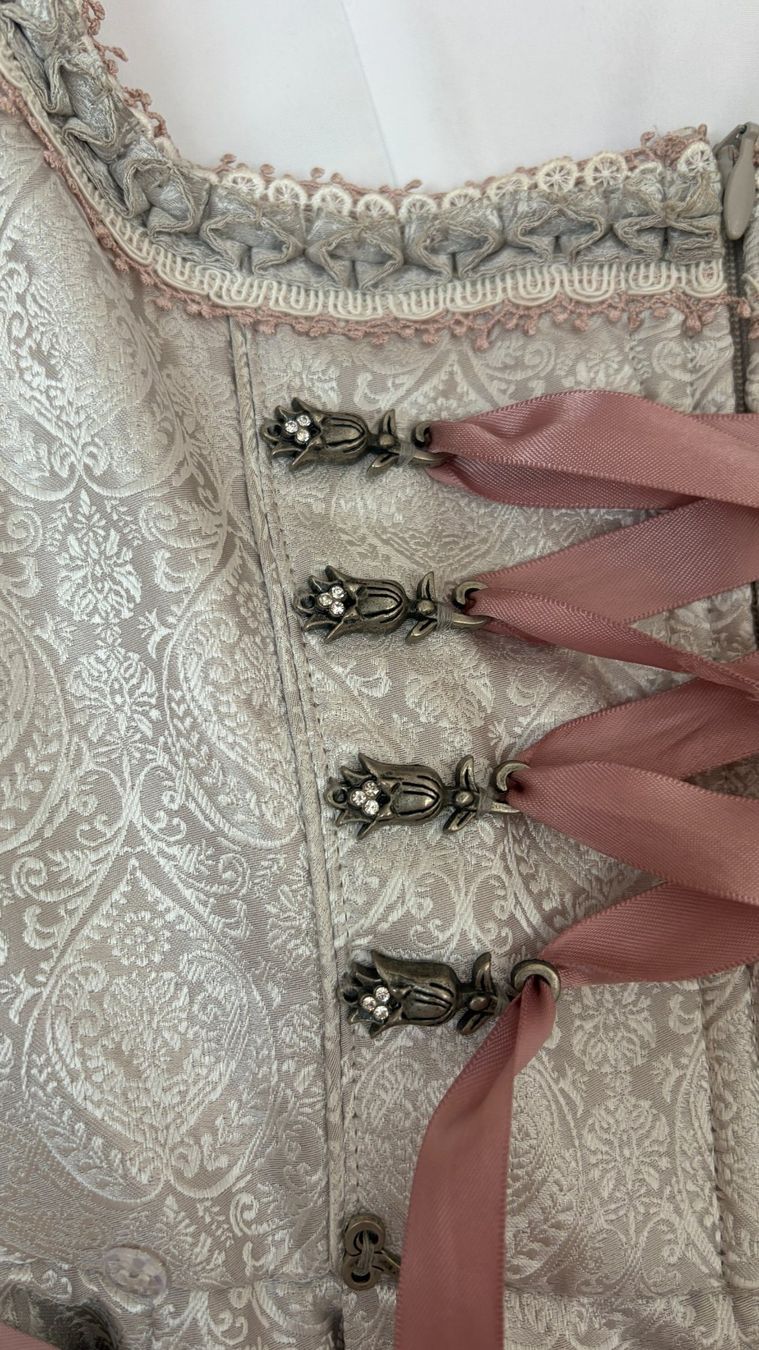 Krüger Robes: Krüger Dirndl Gr. 42 Silber/Rosa – Neuf (Voir description) à Baden par cha_2mlv 2