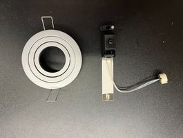 FORMALIGHTING MULTI GIRO 16 GREY RECESSED DOWN LIGHT