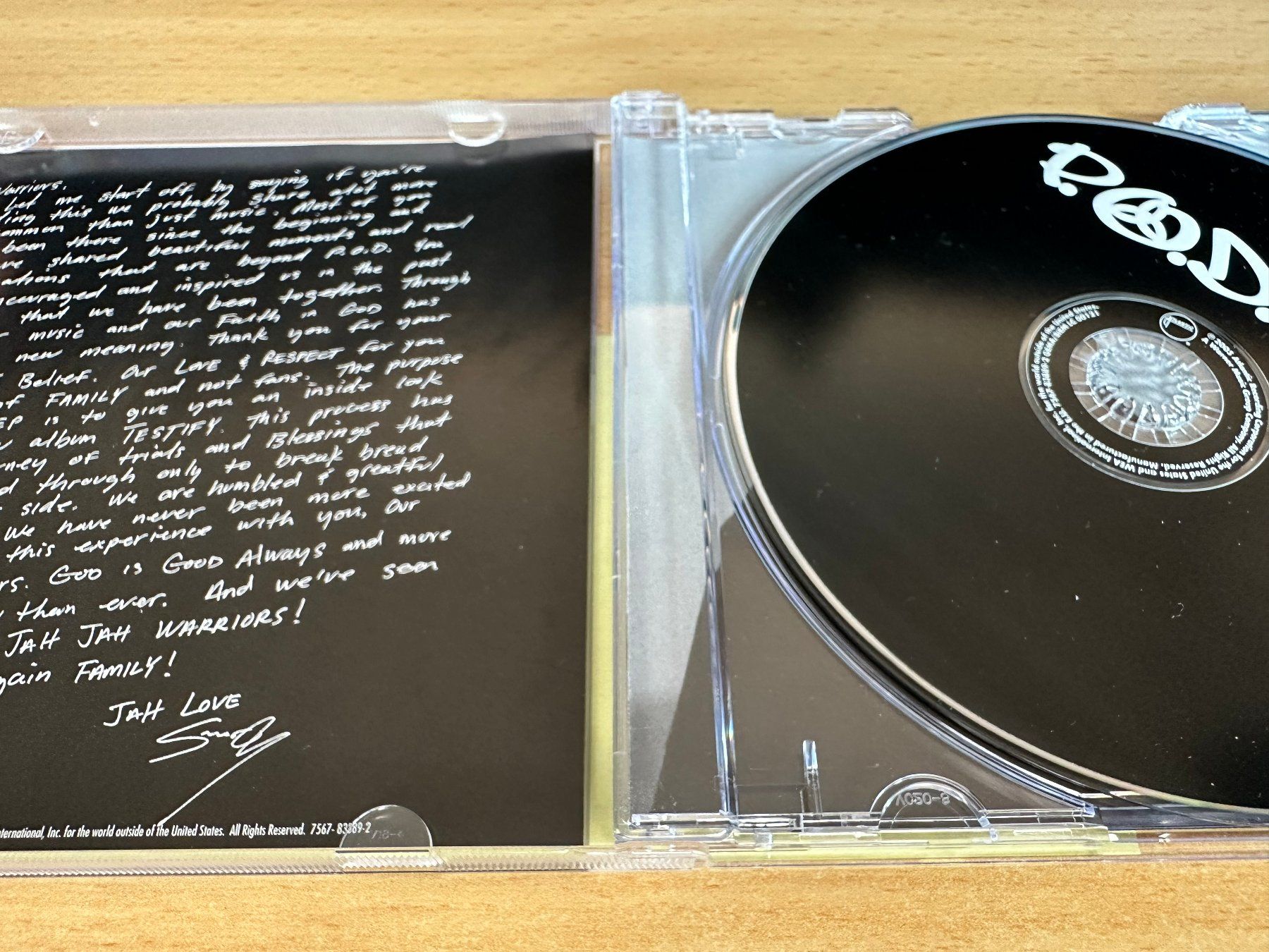 CDs: P.O.D. – The Warriors EP Vol. 2 – Gebraucht aus Rikon im Tösstal von Alpenmutz 2