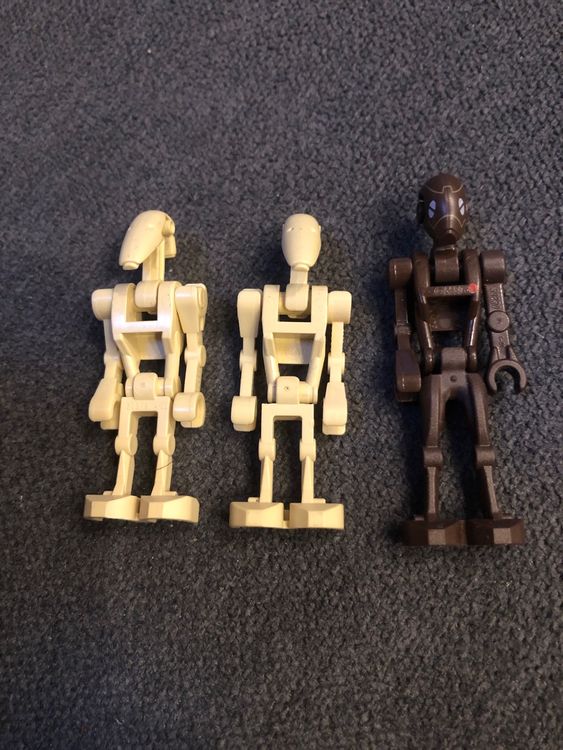 Lego 3 figurines Star Wars Battle et Commando Droid (Gebraucht) in ...