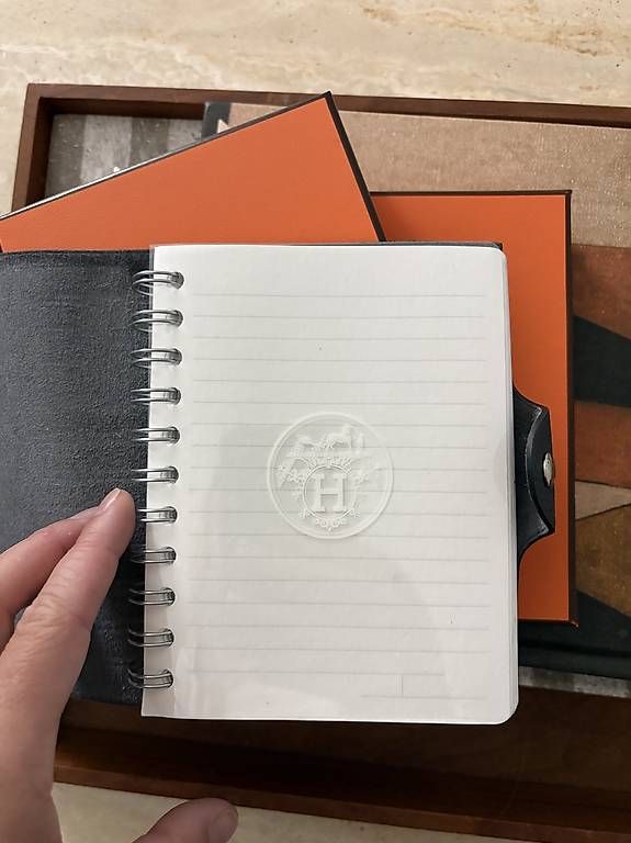 Blocchi: Hermes Notizbuch Grau – Usato da Unterägeri venduto da mar_96hk 2