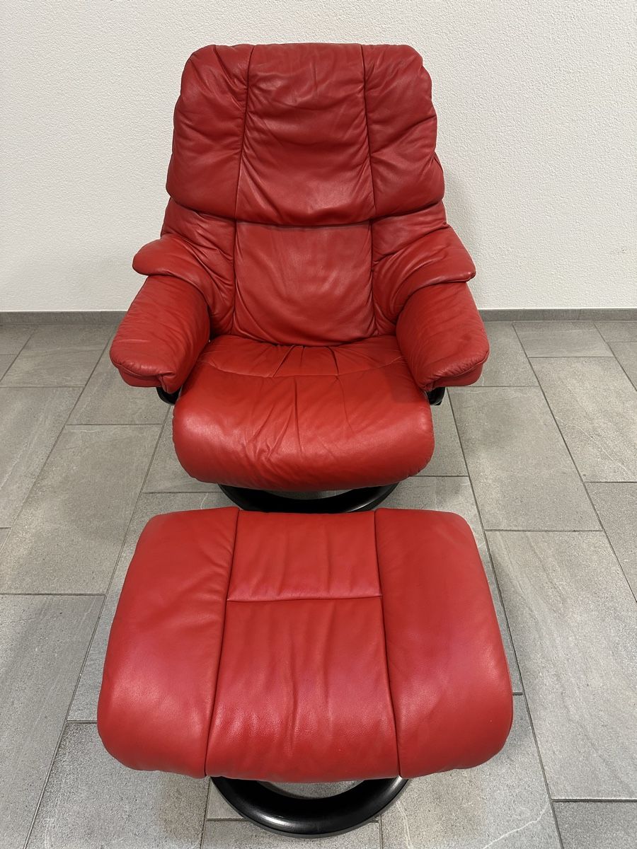 Stressless Poltrone: Stressless Sessel inkl. Hocker – Usato da Biberist venduto da tob_r9tj 1