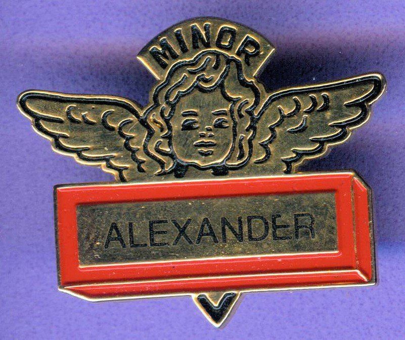 Placchette & Badge: MINOR  ALEXANDER – Usato da Winterthur venduto da Sammleroase