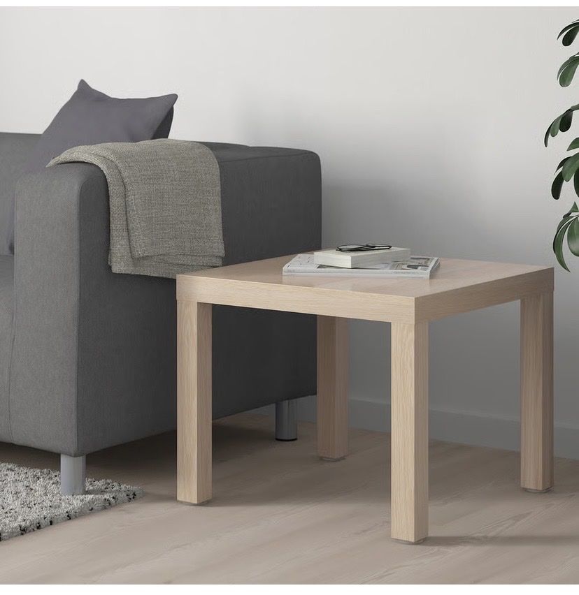 Tische: Table d’appoint IKEA LACK effet chêne – Neu (gemäss Beschreibung) aus Genève von muj_2zmc 1