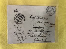 Seltene Briefumschläge aus dem 1. Weltkrieg, Armee, Zürich-S