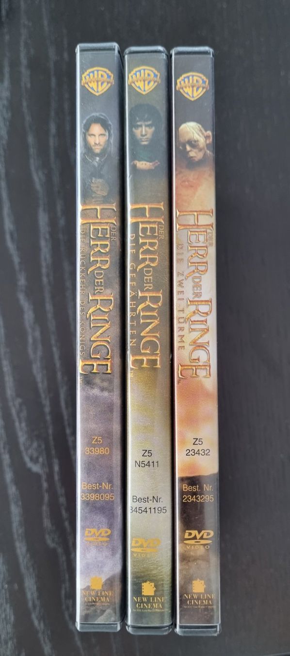 Alle DVDs: DVD Sammlung *Herr der Ringe* – Neu (gemäss Beschreibung) aus Nottwil von Janny77 2